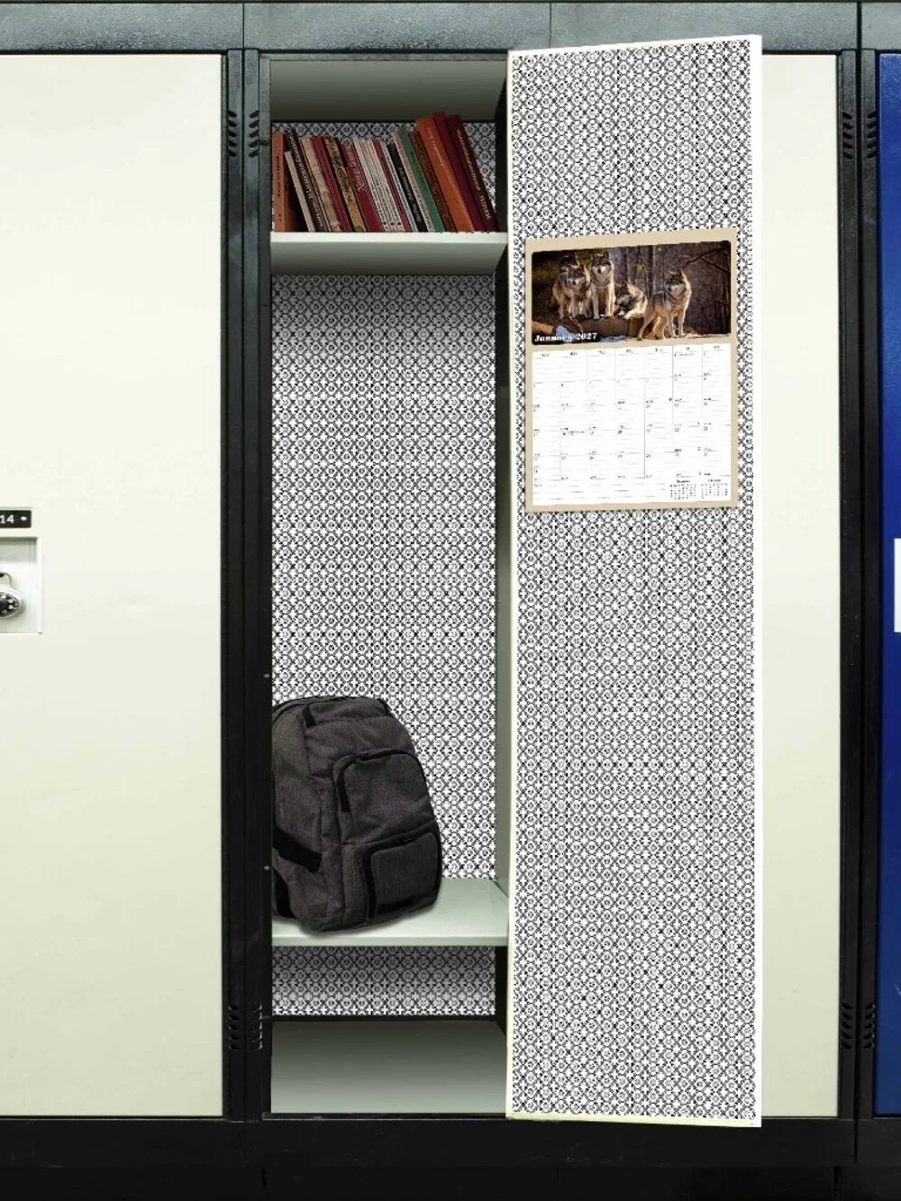 2026 - 2027 Calendar Magnetic Peel & Stick 18 Months 8.5